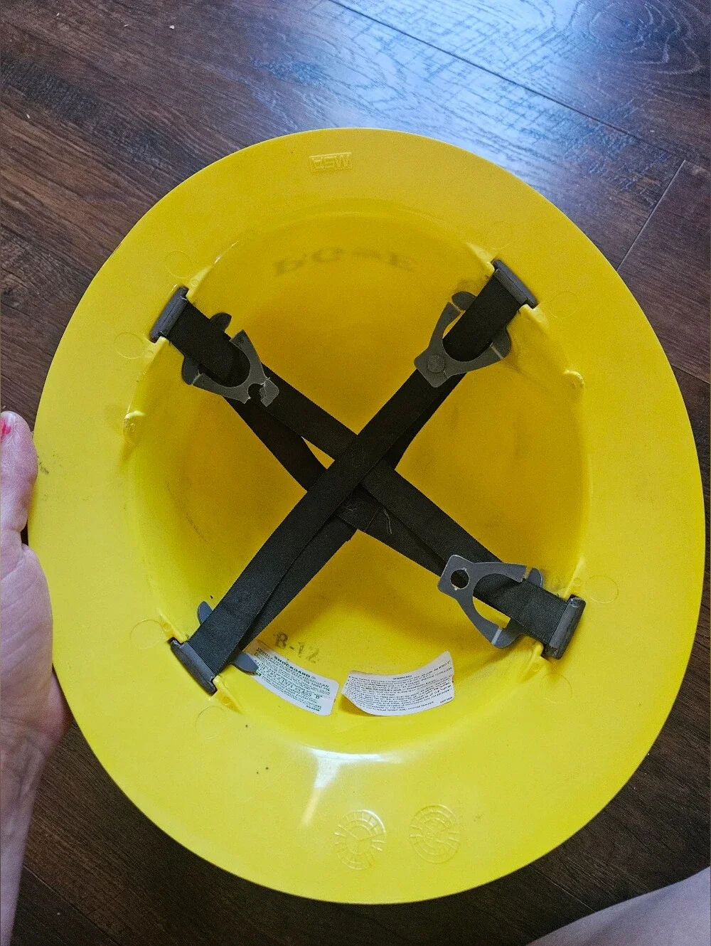 Vintage PG And E hat Yellow Safety Hard Hat - High Visibility